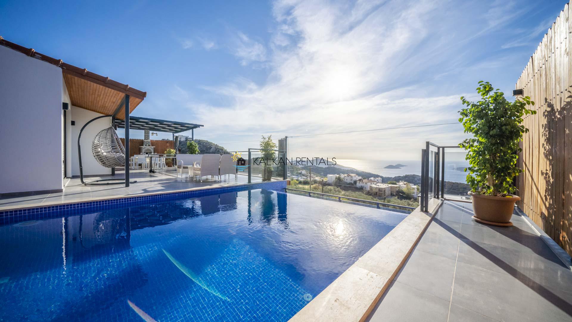 Villa Desde, Kalkan Sea View Villa For Rent